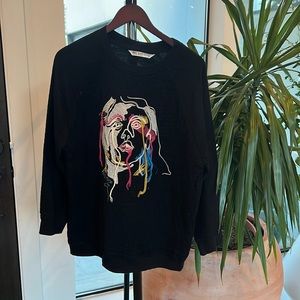 Weird Artistic Face Sweater